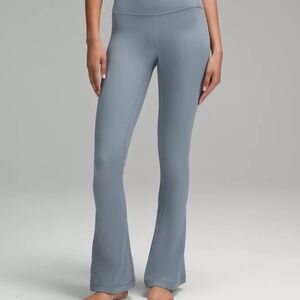 lululemon Align™ High-Rise Ribbed Mini-Flare Pant Regular Belgian Blue Size 4